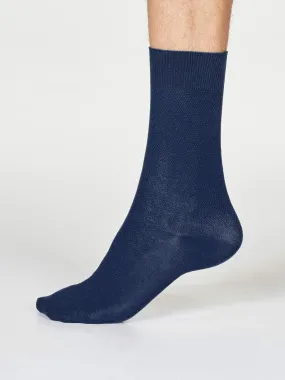 Rodney Dress Socks - Navy