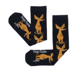 Sniff Happy Men Socks - Black