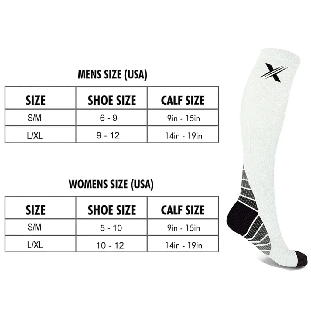 Sports Lightweight Compression Socks (6-Pairs)