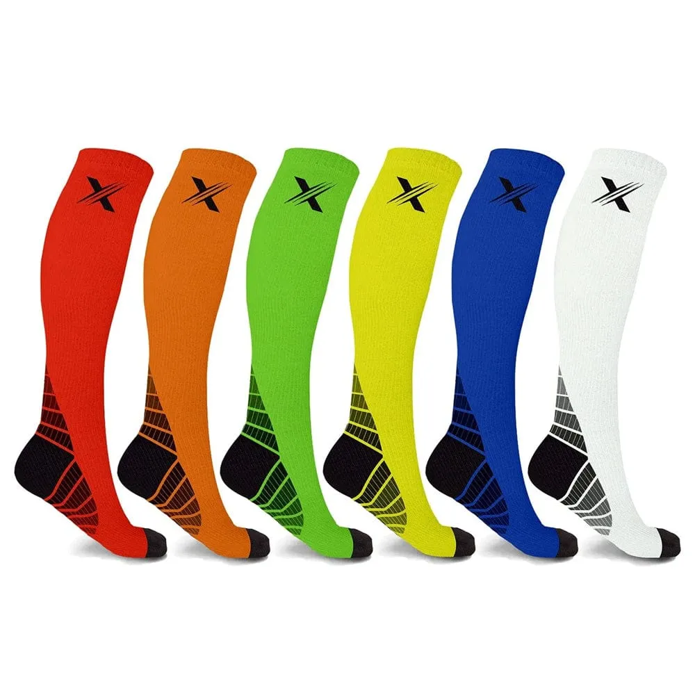 Sports Lightweight Compression Socks (6-Pairs)