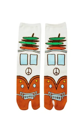 Surf Wagon Tabi Socks