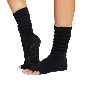 ToeSox Grip Half Toe Slouch Socks