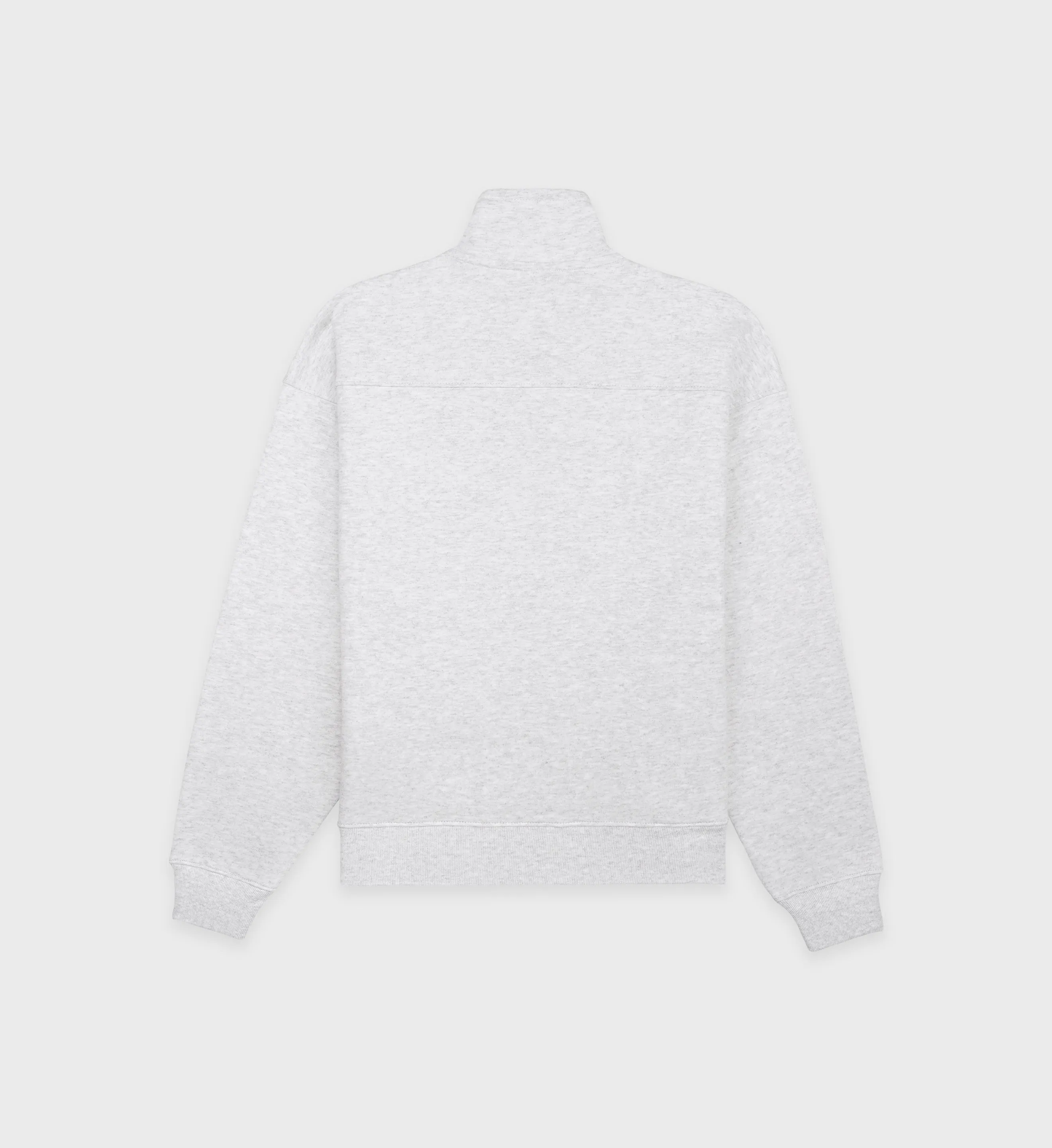 Upper East Side Quarter Zip - Heather Gray