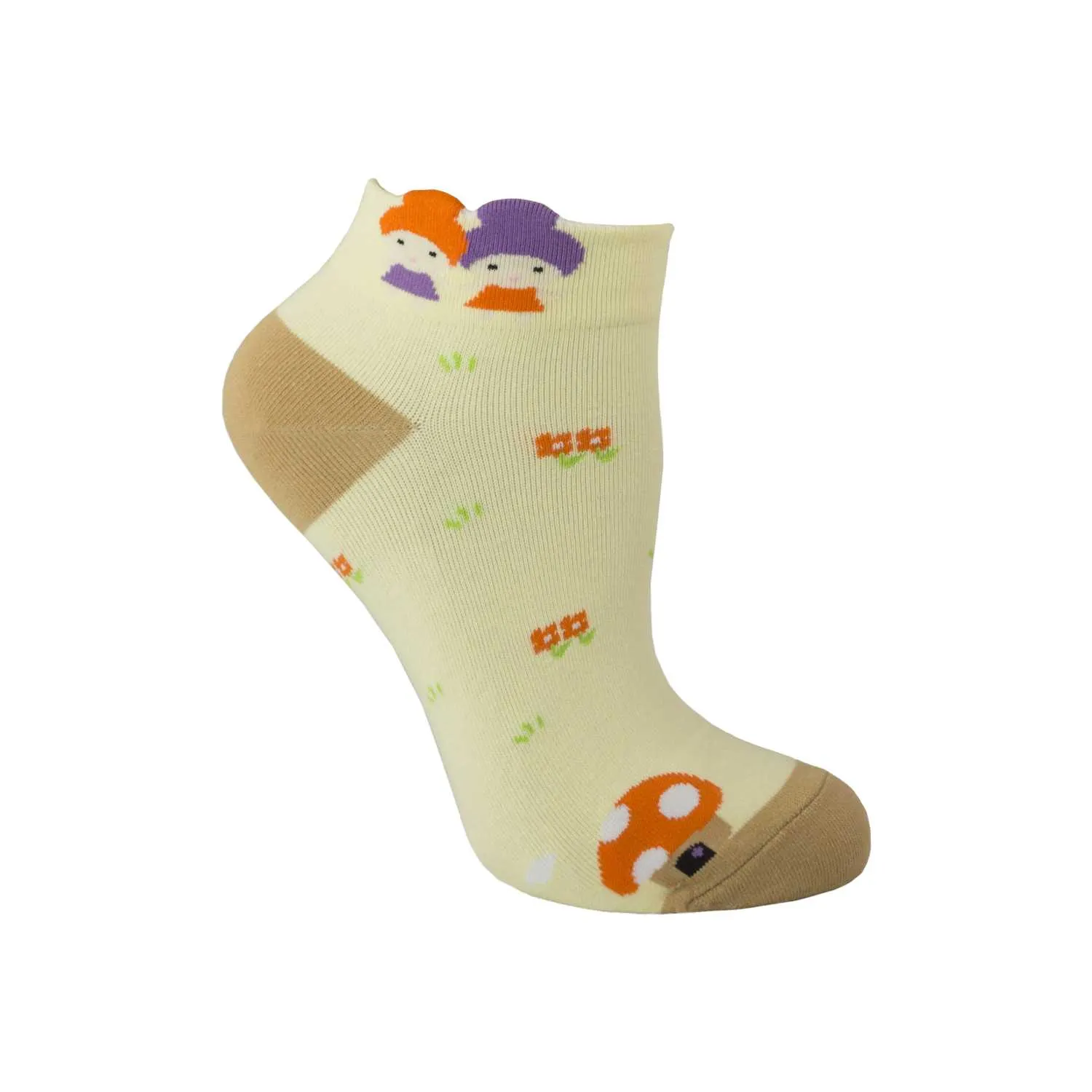 Women's Fairy Tales Socks - Yellow