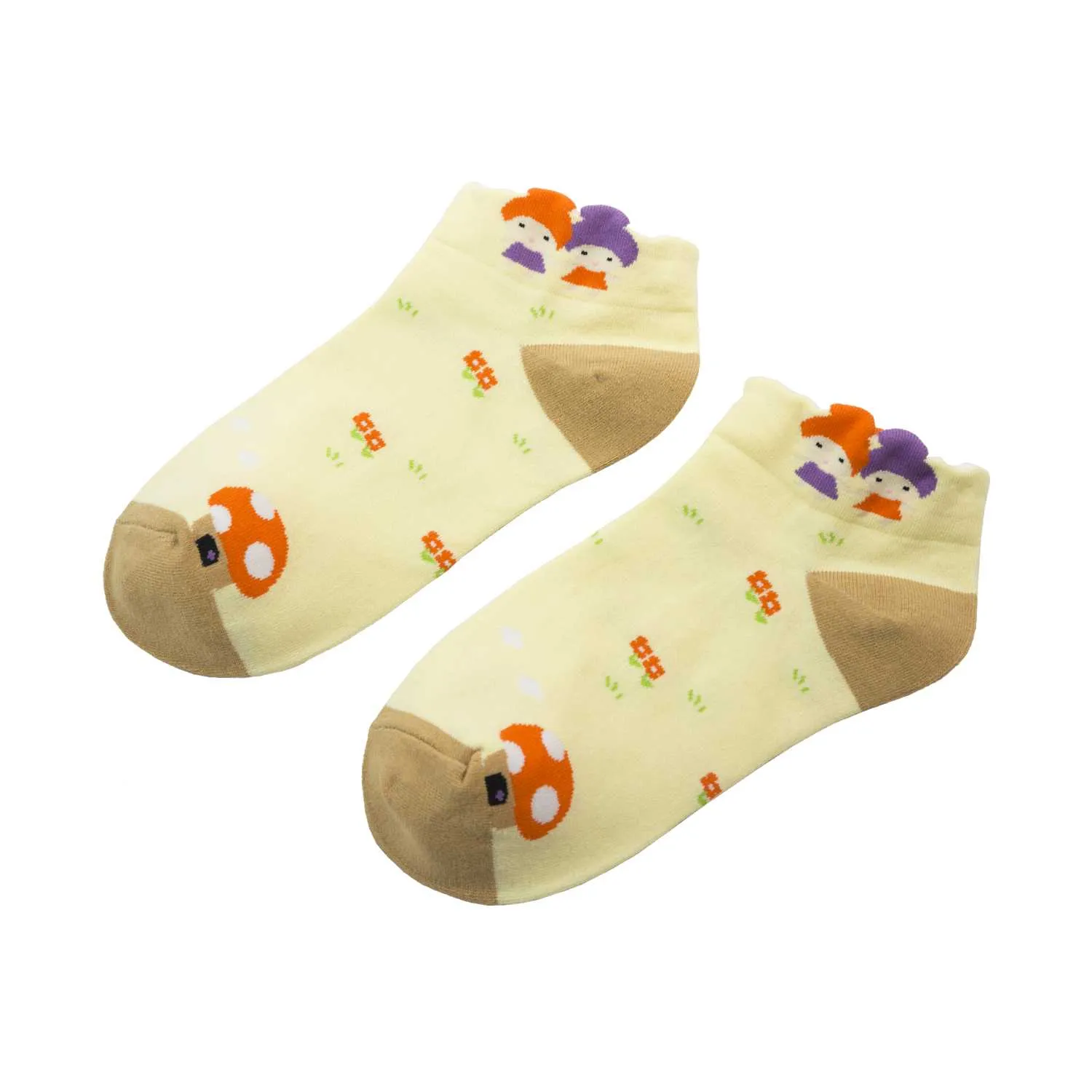 Women's Fairy Tales Socks - Yellow